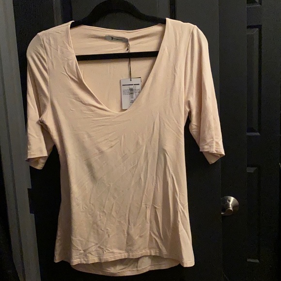 Alexander wang t shirt with open back - Picture 1 of 3